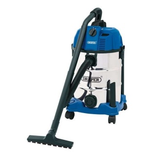 20523 | Wet and Dry Vacuum Cleaner with Stainless Steel Tank 30L 1600W