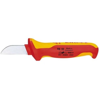 21489 | Knipex 98 52 Fully Insulated Cable Knife 180mm