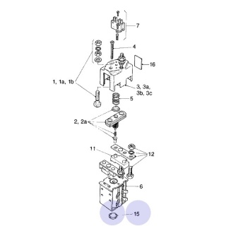 2180-246 Albright SW180 Series Solenoid End Cap