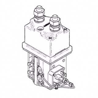 2182-349 Albright SW180 and SW200 AC Drive Rectifier Kit - 6.3mm Blade