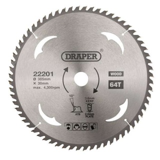 22201 | TCT Circular Saw Blade for Wood 305 x 30mm 64T
