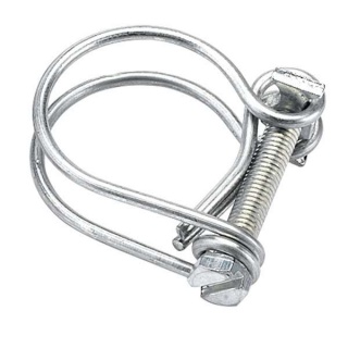 22598 | Suction Hose Clamp 25mm/1'' (Pack of 2)