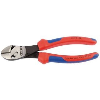 24378 | Knipex Twinforce® 73 72 180 High Leverage Diagonal Side Cutters