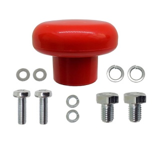 2450-54 Albright Emergency Stop Switch Red Knob Hardware Kit