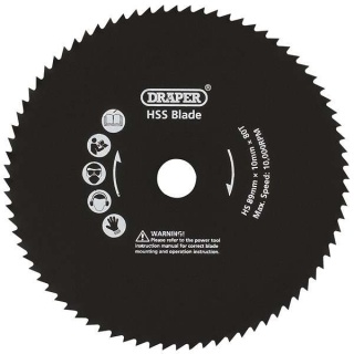 25914 | 89mm Metal Cut Blade for Draper Storm Force® Mini Plunge Saw