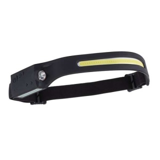 28236 | COB LED Rechargeable 2-in-1 Head Torch with Wave Sensor 3W USB-C Cable Supplied