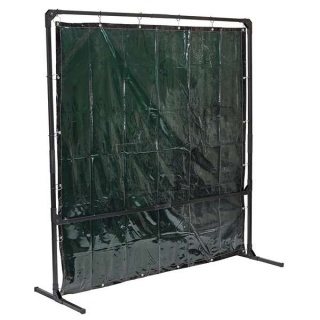 28406 | Welding Curtain with Metal Frame 6' x 6'