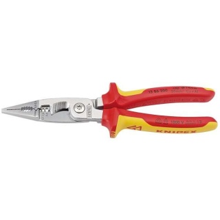 31460 | Knipex 13 86 200 SB VDE Electricians Universal Installation Pliers 200mm