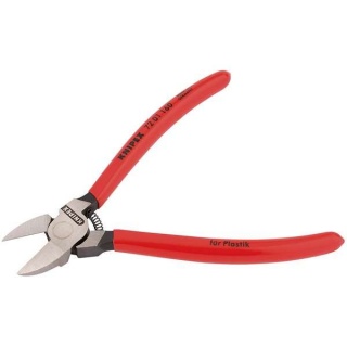 34181 | Knipex 72 01 160SB Diagonal Side Cutter for Plastics or Lead Only 160mm