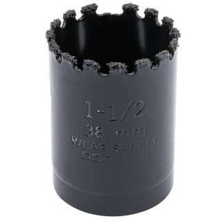 34892 | Tungsten Carbide Grit Hole Saw 38mm