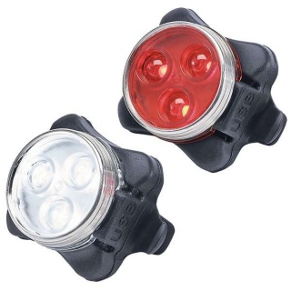 36974 | Rechargeable LED Bicycle Light Set