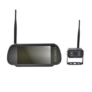 4-776-25 Durite 7 Inch 1080p AHD Wireless Mirror Monitor Cam Kit