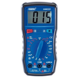 41817 | 200 Series Manual Ranging Digital Multimeter 600V AC/DC