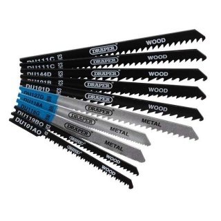 43470 | Assorted BIM and HCS Jigsaw Blade Set for Wood and Metal (10 Piece)