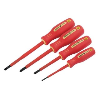 46539 | Fully Insulated Screwdriver Set (4 Piece)