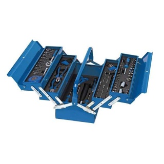 48091 | Tool Kit in Steel Cantilever Toolbox (126 Piece)