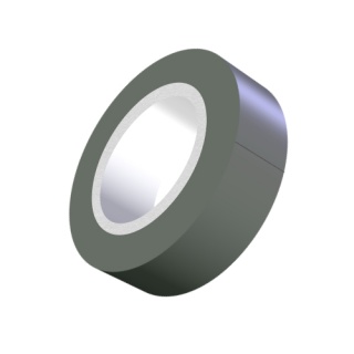 Durite Grey PVC Adhesive Insulating Tape | Re: 5-557-09