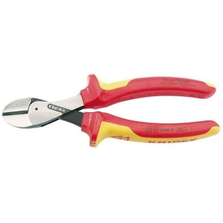 54087 | Knipex 73 08 160UKSBE VDE Fully Insulated ' x Cut' High Leverage Diagonal Side Cutters