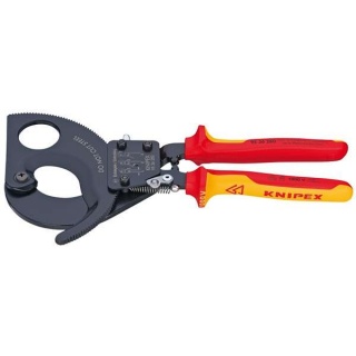 18555 Knipex 95 31 250 Ratchet Action Cable Cutter 250mm