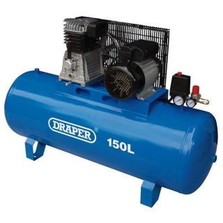 55304 | 150L Belt-Driven Air Compressor without wheels 2.2kW/3hp 