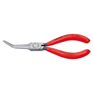 55738 | Knipex 31 21 160 SB Bent Needle Nose Pliers 160mm