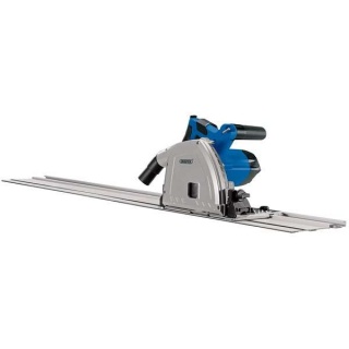 57341 | 230V Plunge Saw with Guide Rails 165mm 1200W