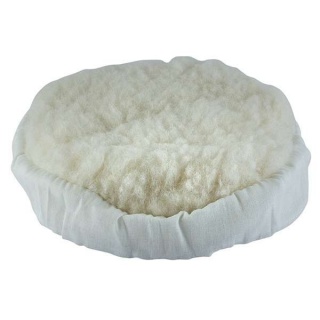 5 Chapeaux De Polissage En Laine Draper 71937 - 125mm - Pour Polisseuse