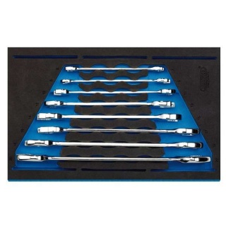 63524 | Open Ended Spanner Set in 1/4'' Drawer EVA Insert Tray (8 Piece)