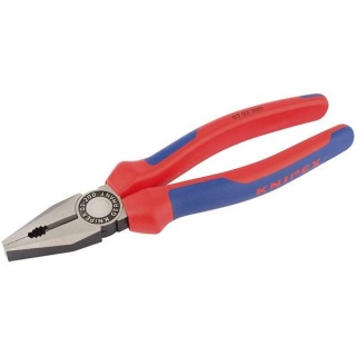 69575 | Knipex 03 02 200 SBE Combination Pliers - Heavy-duty Handle 200mm