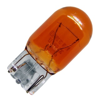 T20 12V 21W (382WA) Amber Capless Automotive Bulb | Re: 7-003-82WA