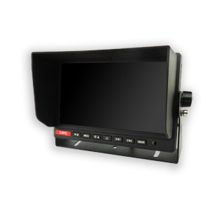 0-775-52 Durite 12V-24V 7 inch TFT LCD CCTV Monitor ( 2 Camera inputs)