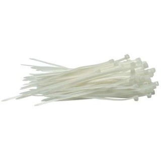 70390 | Cable Ties 2.5 x 100mm White (Pack of 100)