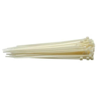 70394 | Cable Ties 4.8 x 200mm White (Pack of 100)