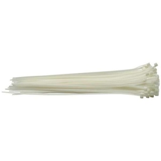 70399 | Cable Ties 4.8 x 300mm White (Pack of 100)