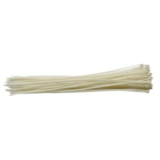 70401 | Cable Ties 4.8 x 400mm White (Pack of 100)