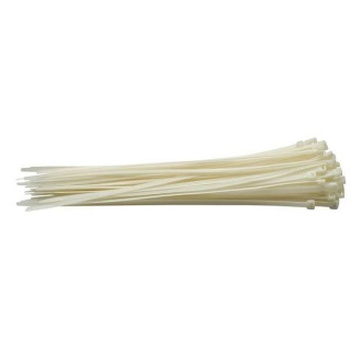 70404 | Cable Ties 7.6 x 400mm White (Pack of 100)