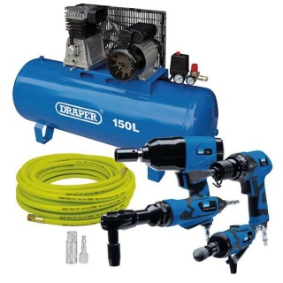 70530 | Compressor & Air Tool Kit 150L