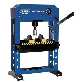 70563 | Draper Expert Hydraulic Bench Press 15 Tonne