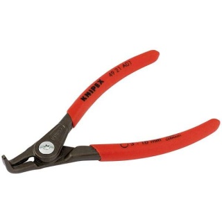75093 | Knipex 49 21 A01 90° External Straight Tip Circlip Pliers 3 - 10mm Capacity 130mm