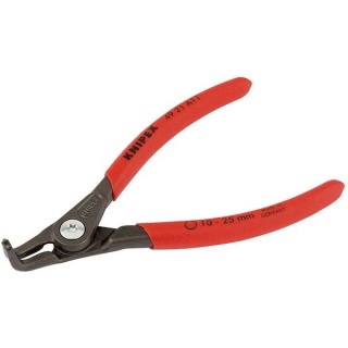 75094 | Knipex 49 21 A11 90° External Straight Tip Circlip Pliers 10 - 25mm Capacity 130mm