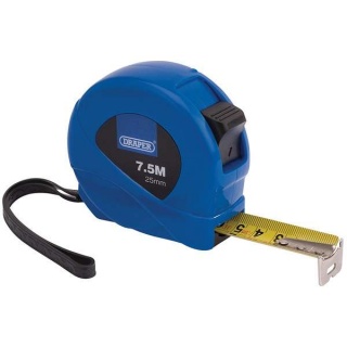 75882 | Measuring Tape 7.5m/25ft x 25mm Blue