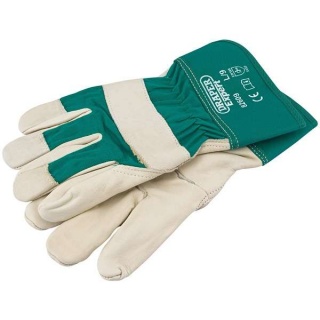 82609 | Premium Leather Gardening Gloves Large