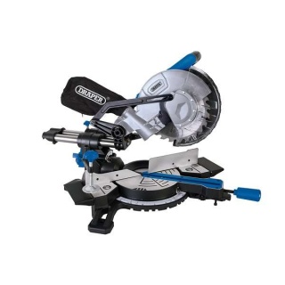 83677 | Sliding Compound Mitre Saw with Laser Cutting Guide 210mm 1500W