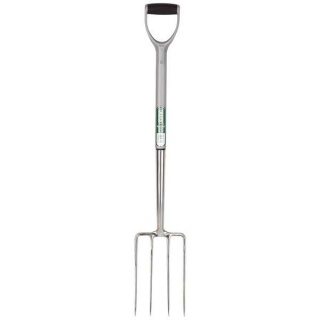 83753 | Extra Long Stainless Steel Garden Fork with Soft Grip