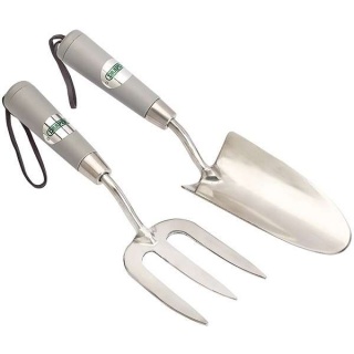 83773 | Stainless Steel Hand Fork and Trowel Set (2 Piece)