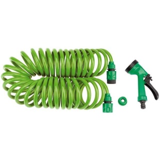 83984 | Recoil Hose with Spray Gun and Tap Connector 10m