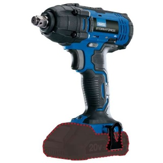 89519 | Draper Storm Force® 20V Mid-Torque Impact Wrench 1/2'' 250Nm (Sold Bare)