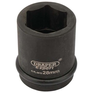 93241 | Draper Expert HI-TORQ® 6 Point Impact Socket 3/4'' Square Drive 28mm
