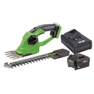 94594 | D20 20V 2-in-1 Grass and Hedge Trimmer with Battery and Fast Charger