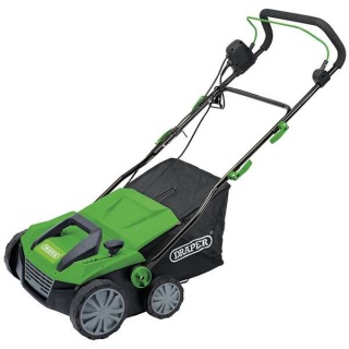 97922 | 230V 2-in-1 Lawn Aerator and Scarifier 380mm 1800W